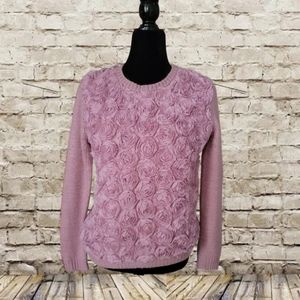 Pink Floret Sweater